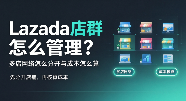 Lazada 店群