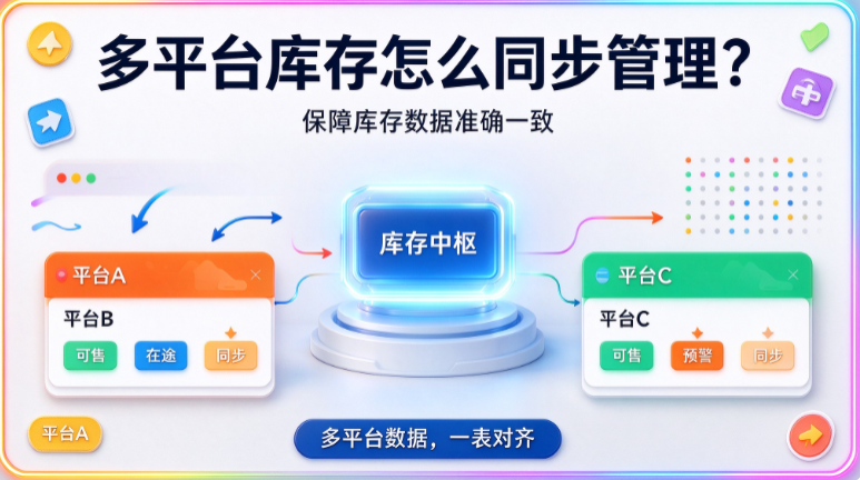 多平台库存怎么同步管理？保障库存数据准确一致